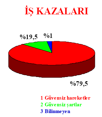 İş Kazalarını Meydana Getiren Nedenler %98 Önlenebilir.