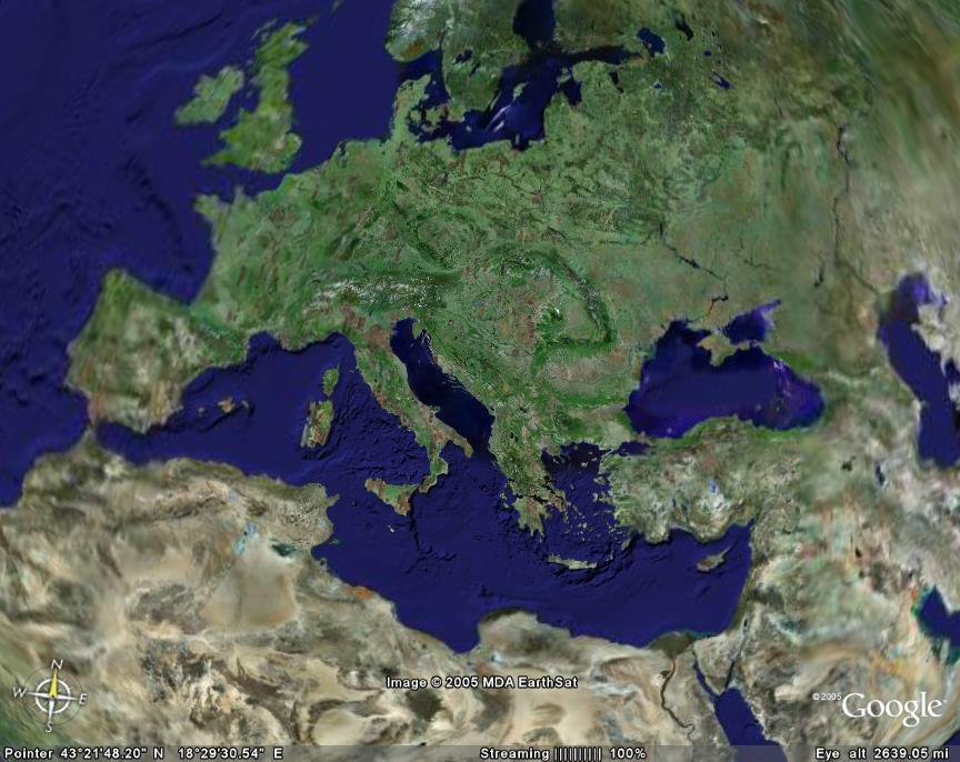 Akdeniz in şekillenmesi Bu günkü Akdeniz in doğu ve batı kesimi farklıdır: Doğu Akdeniz Neotetis in kalıntısı olup
