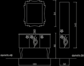 KOD ÜRÜN TANITIMI En Derinlik H FİYAT TPK 100-A Alt Modül + Seramik Lavabo 100 45 80 1.