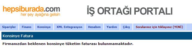 Açılan pencerede "Fiyat" alanına istenen değeri girip "Güncelle" tuşuna tıklayınız. 4.2. Konsinye Fatura Konsinye Fatura sayfasında konsinye ürünlerin faturalarını kontrol edebilirsiniz.