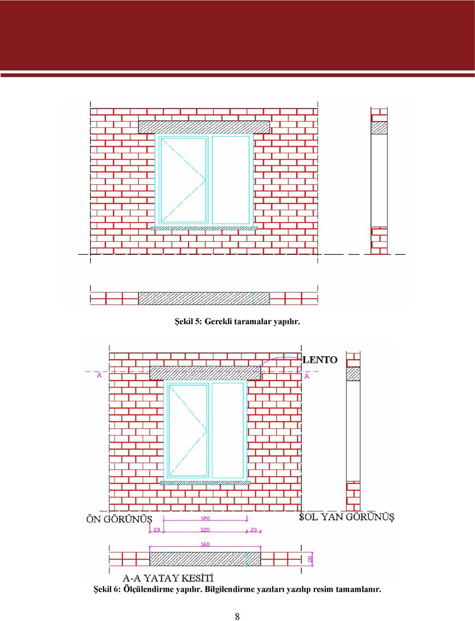 Şekil 6: Ölçülendirme 