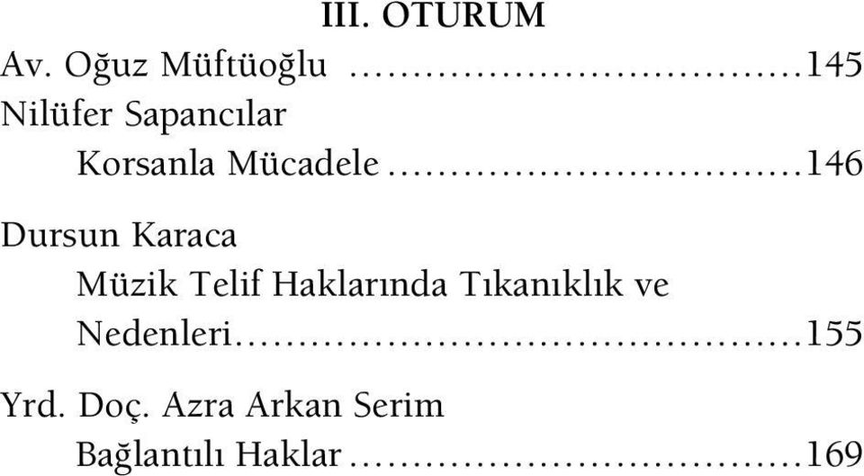 Mücadele 146 Dursun Karaca Müzik Telif Haklar