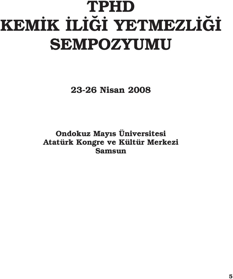 Ondokuz May s Üniversitesi