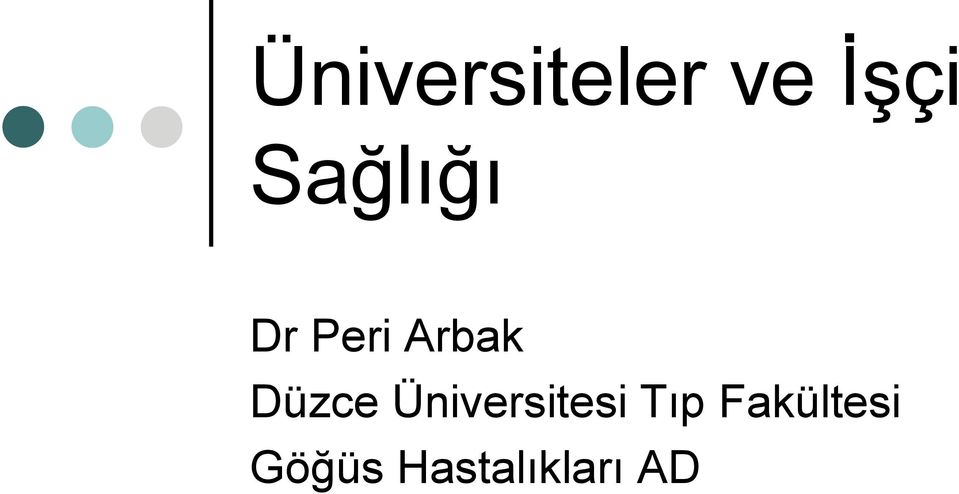 Düzce Üniversitesi Tıp