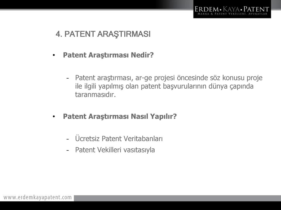 ile ilgili yapılmış olan patent başvurularının dünya çapında