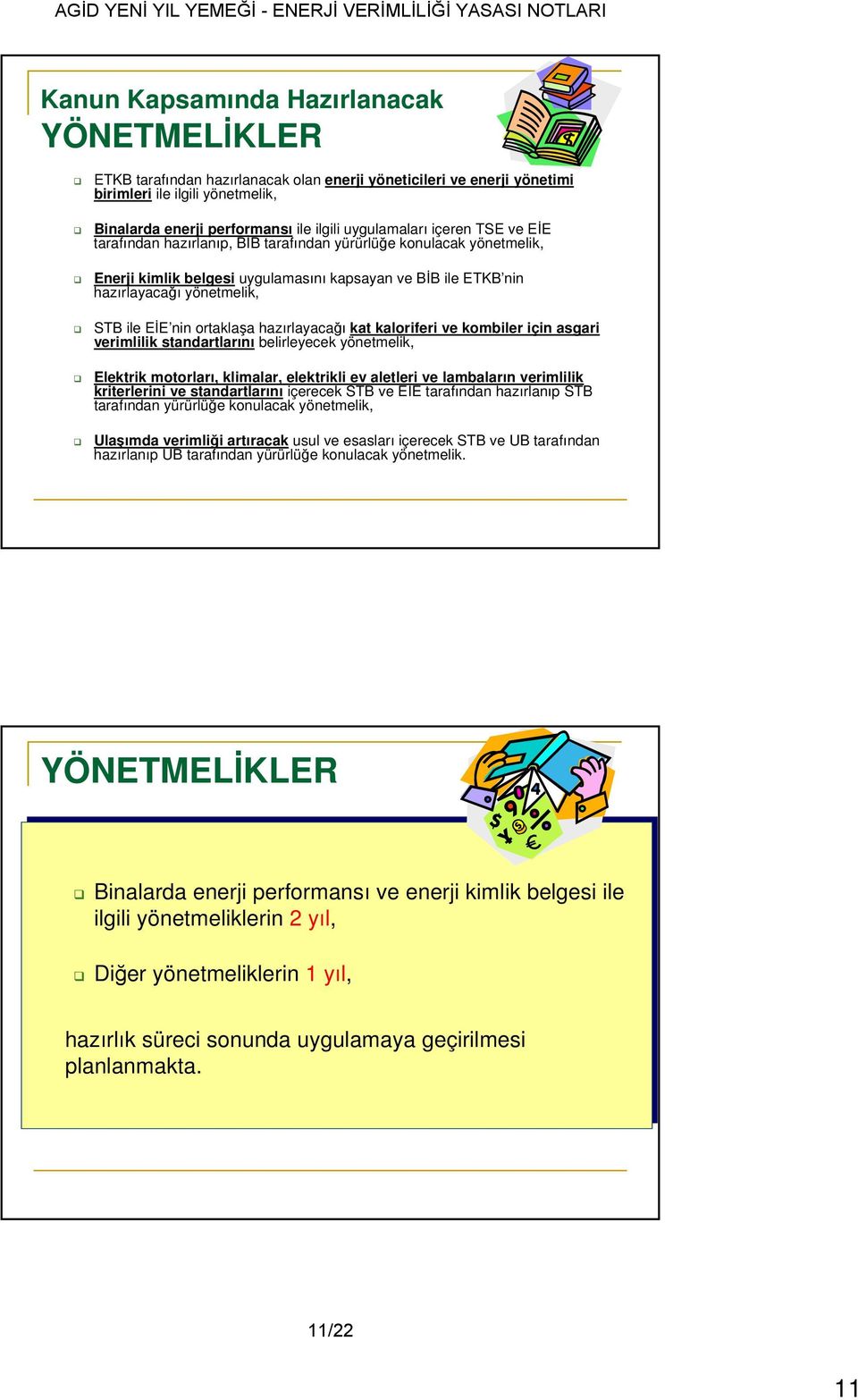 EİE nin ortaklaşa hazırlayacağı kat kaloriferi ve kombiler için asgari verimlilik standartlarını belirleyecek yönetmelik, Elektrik motorları, klimalar, elektrikli ev aletleri ve lambaların verimlilik