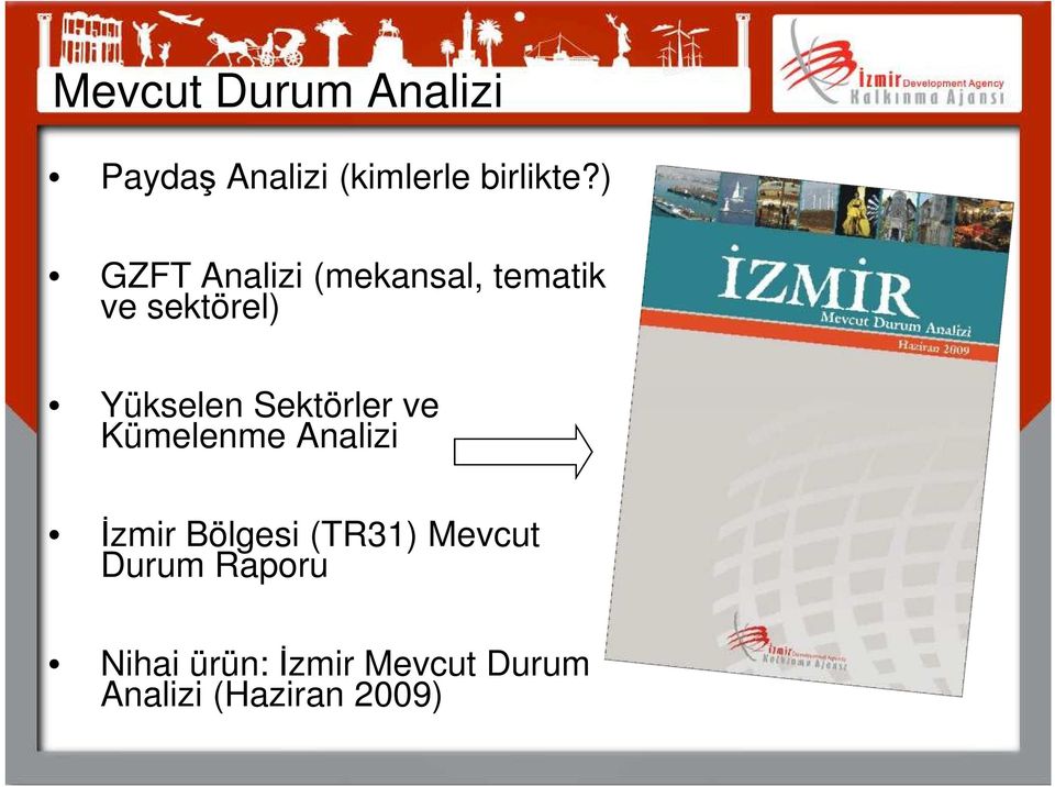 Sektörler ve Kümelenme Analizi DEĞERLENDİRME İzmir Bölgesi