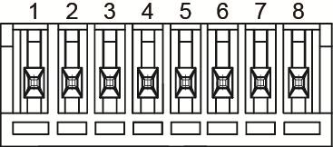 I/O Terminal Devresi I/O Terminal Pinleri PIN Açıklama Tanım Max. V/A 1 GND - 2 + 12V DC 12V DC / 1.2W 3 Ses Girişi 1.4Vp-p, 1Vrms, terminal giriş - 4 Ses Çıkışı 1.