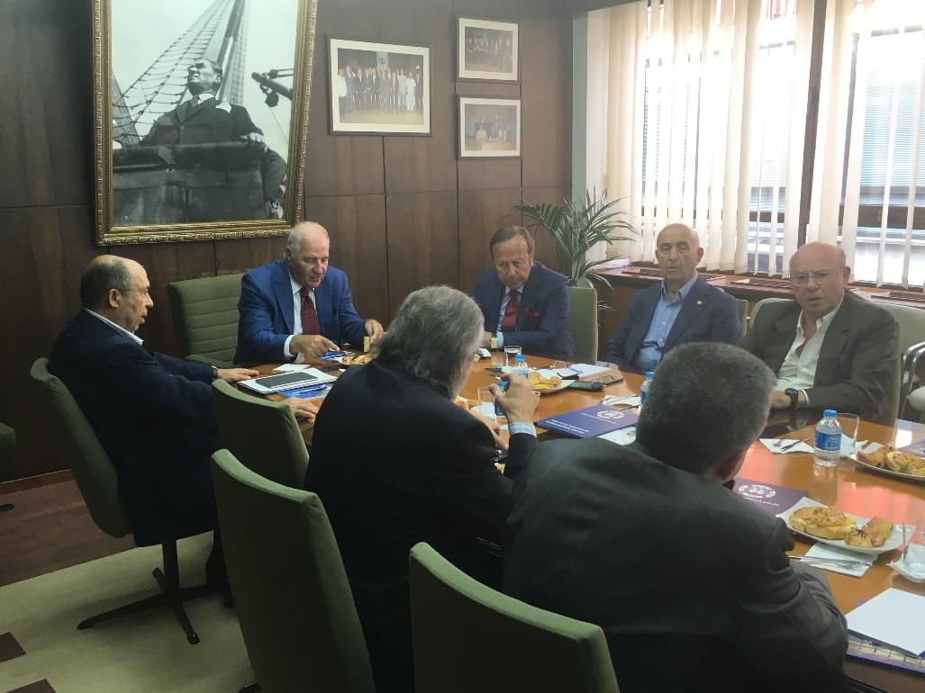 Türk Armatörler Birliği Türk Armatörler Birliği nin 28 Eylül 2016 daki Yönetim Kurulu Toplantısı Aynı Gemide Beraberiz Yönetim Kurulu Toplantımız 28 Eylül 2016 tarihinde merkez binamızda
