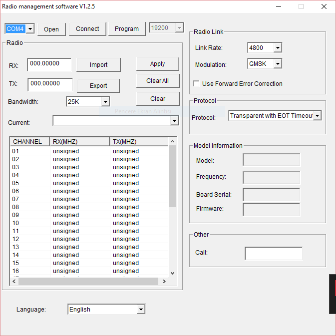 Hi-Target V30, V60 ve V90 PLUS modellerinde dahili radyo modem (modül) cihazı mevcuttur. 1 watt ve 2 watt yayın gücüne sahip olan bu modüller, PasificCrest veya Satel marka olabilmektedir.