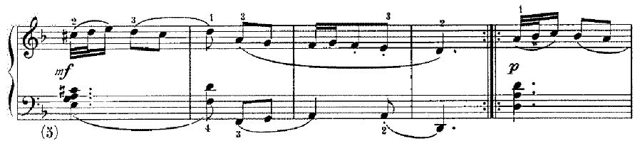 Domenico Scarletti ye Ait Orta Düzeydeki Sonatların Piyano Eğitiminde Kullanılabilirliğinin İncelenmesi 179 BULGULAR VE YORUM 1. Alt-orta Düzeye (early-intermediate) Ait Sonat K.32 L.