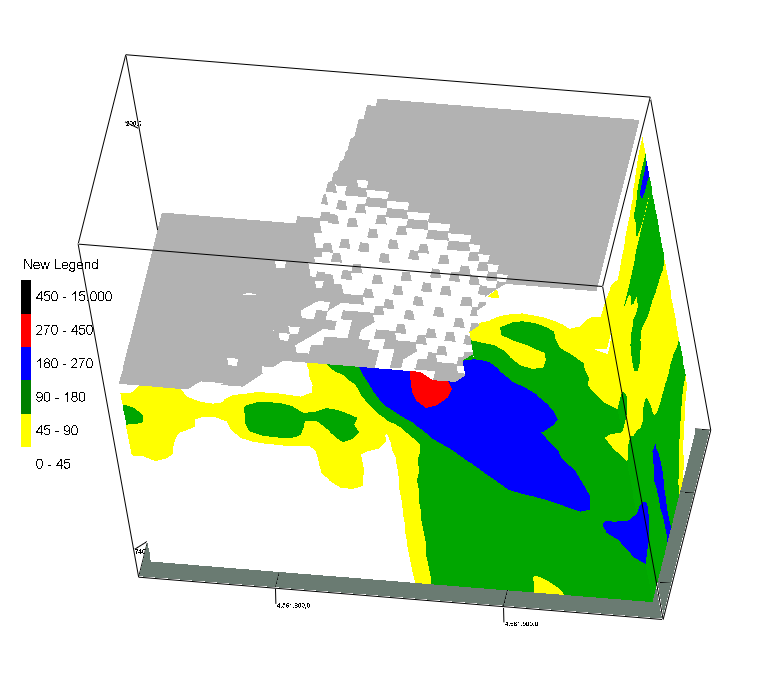 1074 Şekil 1. Olası Su Kaçaklarının 3D Modellenmesi Bu çalışmada ihtiyaç duyulan baraj kret koordinatları Google haritalarından alınmıştır.