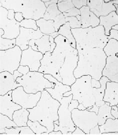 Demir-sementit diyagramı Ferrit 1. Hacim merkezli kübik yapıya sahiptir. 2. 723 C de %0.025 C, oda sıcaklığında ise %0.008 C çözer, 3. Çok yumuşak bir fazdır. 4. Hemen hemen saf demir, 5.