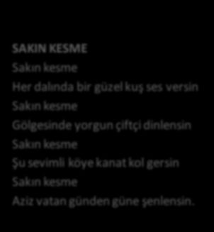 TÜRKÇE DİL ETKİNLİKLERİ TEKERLEME BONCUK Elim elim ibrişim Elden çıktı bir kuşum Dal bana yemiş verdi Yemişi çobana verdim Çoban bana kuzu verdi Kuzuyu kasaba