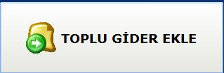 2. butonuna tıklayarak eklemek istediğiniz giderin kaç