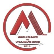 Süleyman Demirel Üniversitesi Mimarlık Bilimleri ve Uygulamaları Dergisi Araştırma makalesi MBUD 2016, 1(1): 26-43.