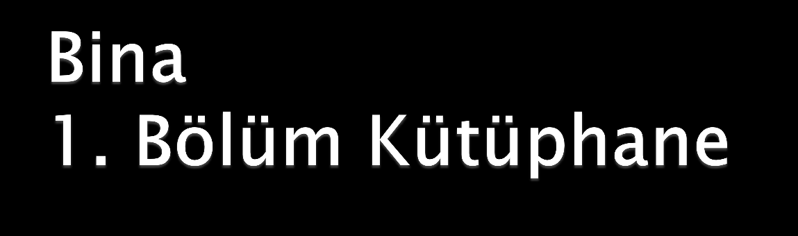 İkinci katta: Koleksiyonun diğer kısmı (P-Z), Ders kitapları alanı, iki adet konferans Salonu, süreli yayınlar ve mikrofilm okuma odası ve ofisler bulunmaktadır.