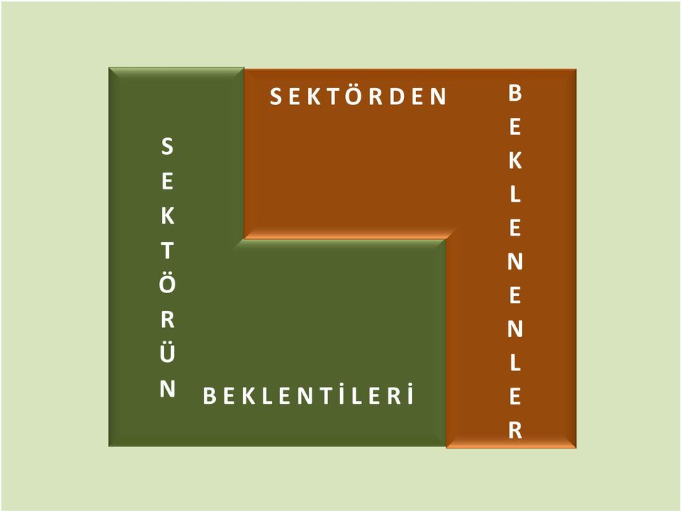 BEKLENTİLERİ B