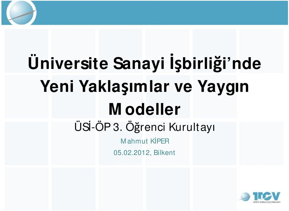 Modeller ÜSİ-ÖP 3.