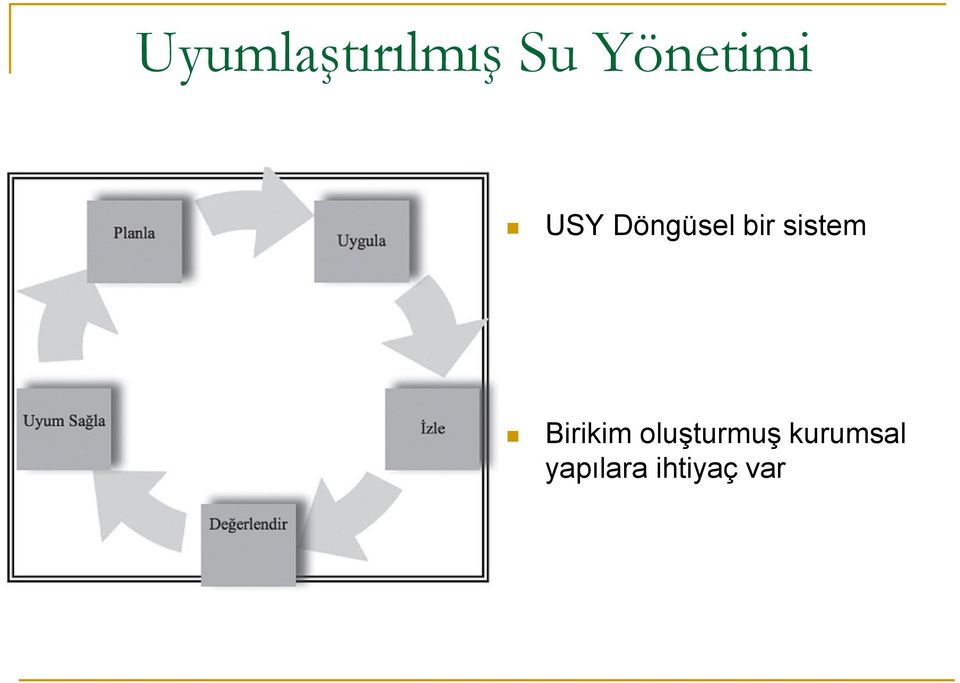 bir sistem Birikim