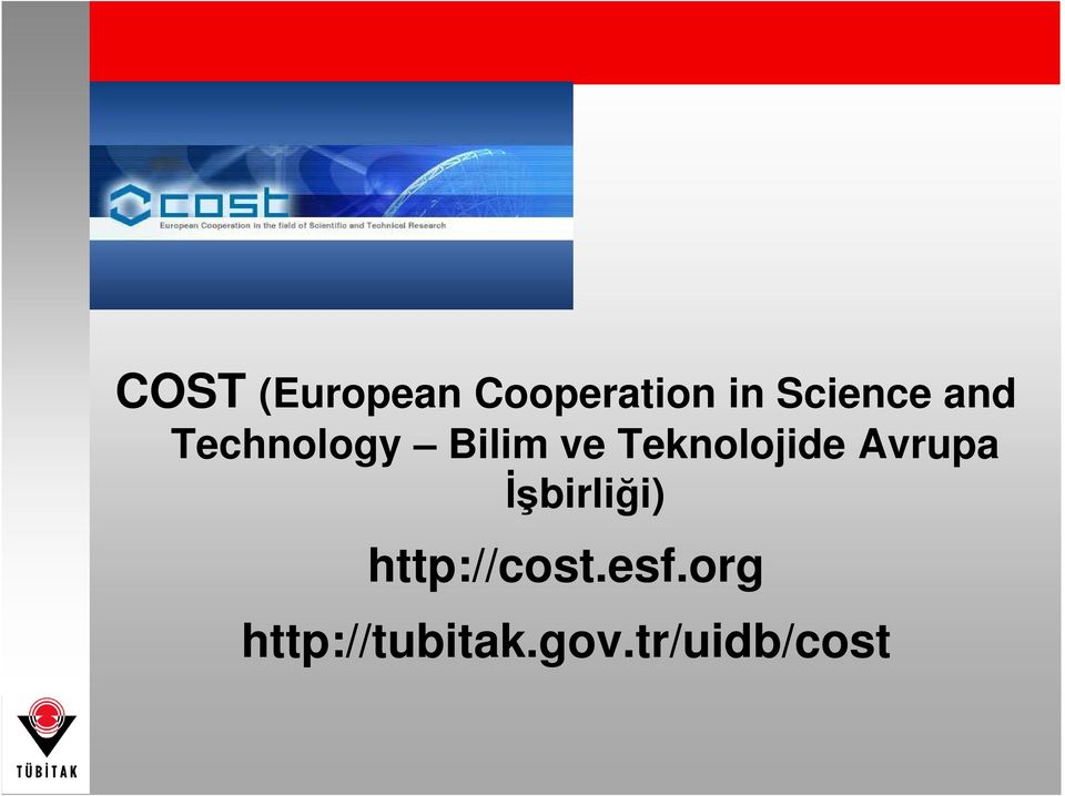 Teknolojide Avrupa Đşbirliği)