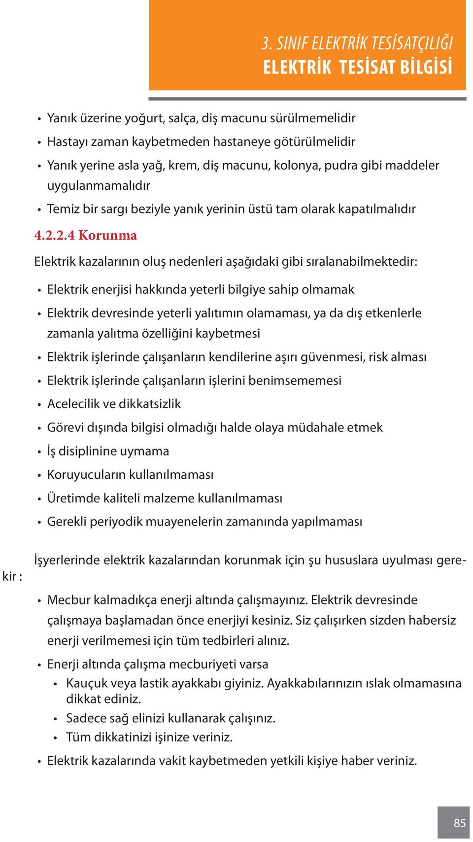4. ÜNİTE ELEKTRİK KAZALARI VE İLK YARDIM - PDF Free Download