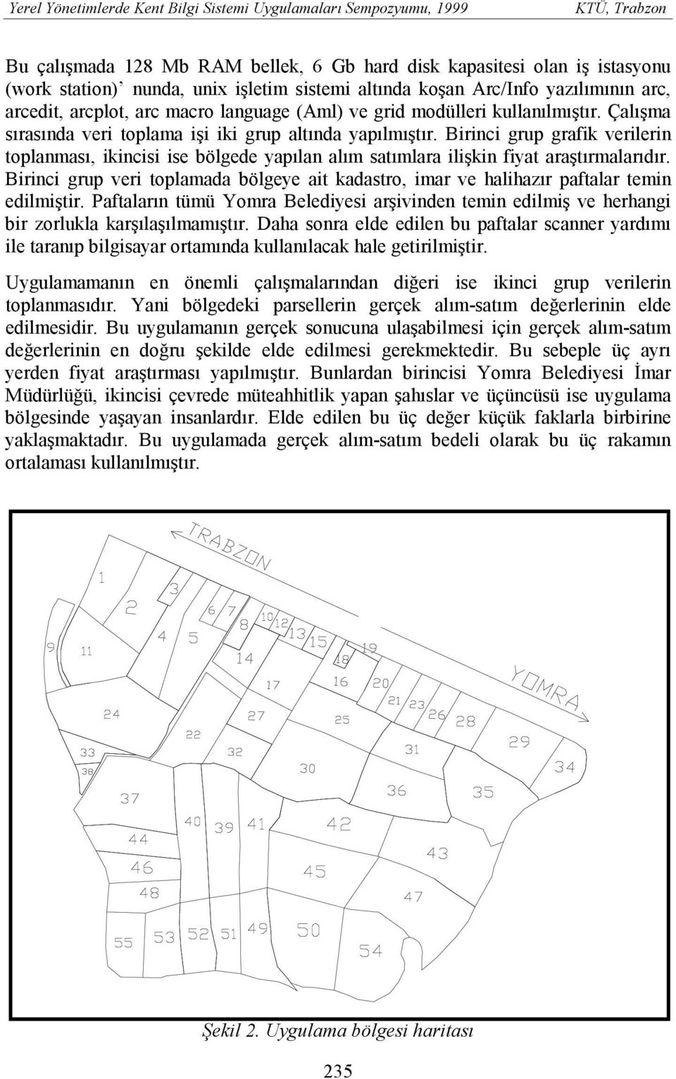 Birinci grup grafik verilerin toplanmasõ, ikincisi ise bölgede yapõlan alõm satõmlara ilişkin fiyat araştõrmalarõdõr.