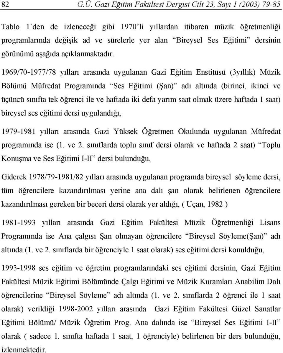 Eğitimi dersinin görünümü aşağıda açıklanmaktadır.