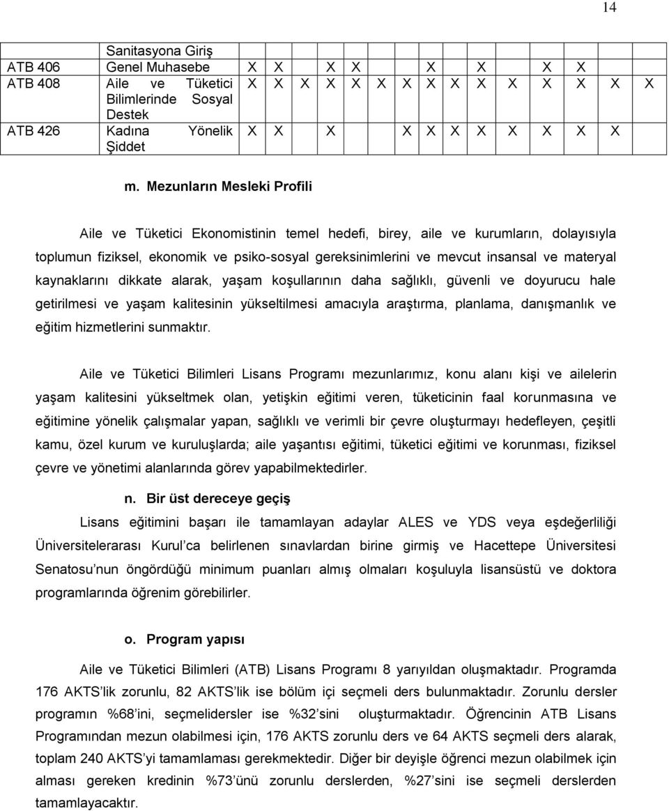 materyal kaynaklarını dikkate alarak, yaşam koşullarının daha sağlıklı, güvenli ve doyurucu hale getirilmesi ve yaşam kalitesinin yükseltilmesi amacıyla araştırma, planlama, danışmanlık ve eğitim