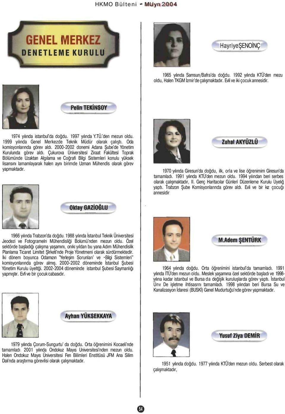 2000-2002 donemi Adana Şube'de Yönetim Kurulunda görev aldı.
