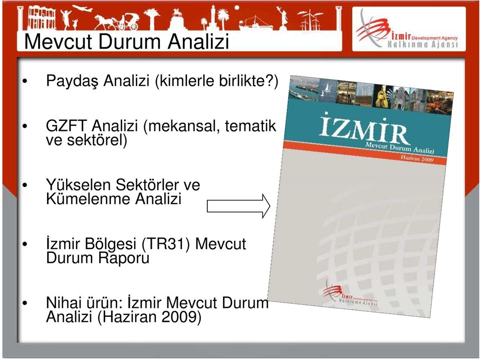 Sektörler ve Kümelenme Analizi DEĞERLENDİRME İzmir Bölgesi