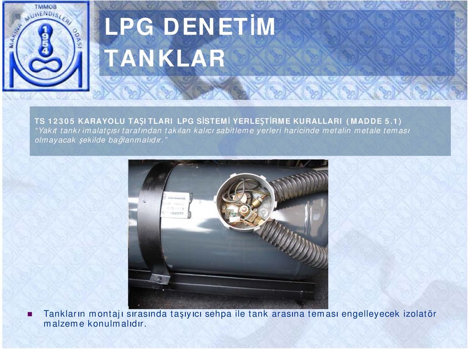 LPG DENET TANKLAR TM Yönetmeli i Madde PDF Free Download