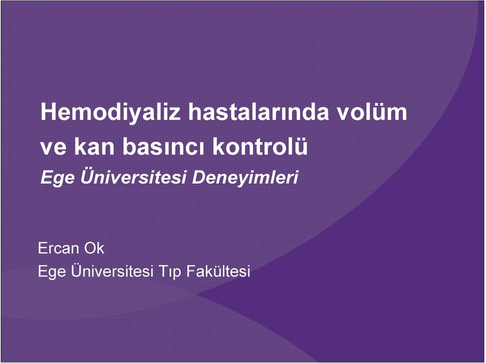 Üniversitesi Deneyimleri Ercan