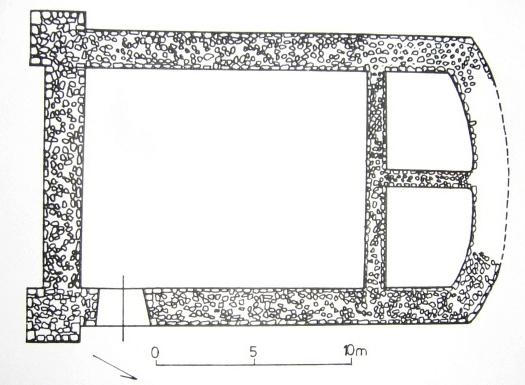 Çizim-12 Giyimli den Ev Planı (Tarhan-Sevin, 1977).