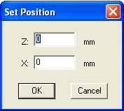 Pozisyon Sıfırlama ve Uç Ayarları Tezgahta parçanın belirlediğimiz noktasına sıfırlama yaptıktan sonra, bu pozisyonu programa baģlangıç noktası olarak tanıtmak için Setup-Set Position menü yolu