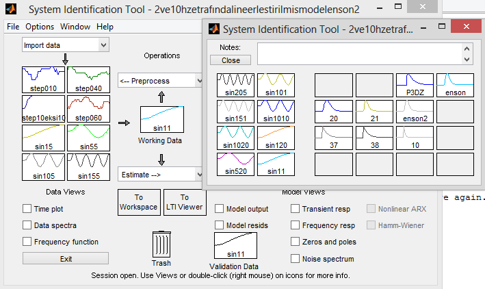 2.2. System Identification through Linearization In approximate system modelling with numerical methods, we actually generate a relation between input and output of the system.