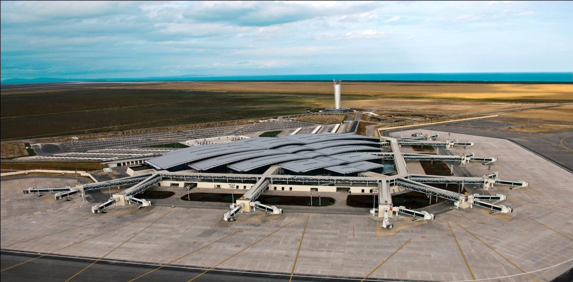 Enfidha Uluslararası Havalimanı (67%*) 36 Aralık 2009 da TAV Tunus tarafından işletilmeye başladı. Enfidha Uluslararası Havalişmanı Monastır Uluslararası Havalimanına 65 km.