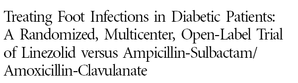 Linezolid Amimopenisilin/ P değeri β laktamaz inh. Tümü %81 %71 >0.05 İnfekte ülser %81 %68 0.