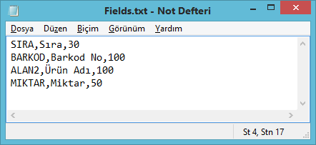 Herhangi bir işlem dosyasının detay penceresi açıldığında aşağıdaki gibi ekran görüntüsü çıkacaktır.