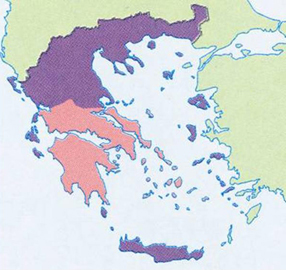 1830 da Bağımsız Olmasından Sonra Hızla Büyüyen Yunanistan Devleti Navarin Olayı nda alınan yenilgi sonucunda ve Yunanistan ın bağımsız bir devlet olarak ortaya çıkmasıyla birlikte, bu topraklardan