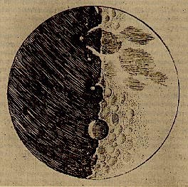 Venüs ün evreleri Galileo ve diğerleri tarafından gözlendi. Image: Il Saggiatore (1613) Eylül Ekim (?