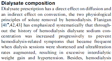 Diyalizat sodyum düzeyini progresif olarak arttırırsak, Hemodiyaliz nedenli