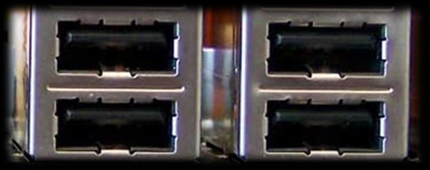 4-USB (Universel Serial Bus-Evrensel Seri Veriyolu) USB; IBM, Intel, Microsoft, Compaq gibi birçok firma tarafından üretilen bir veri yoludur.