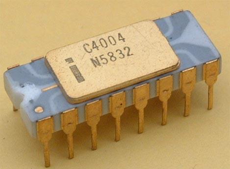 10- İşlemci Dünyanın ilk mikro işlemcisi (1971): Intel 4004 1971 yılının Kasım ayında Intel firması mühendisleri Federico Faggin, Ted Hoff ve Stan Mazor, dünyanın