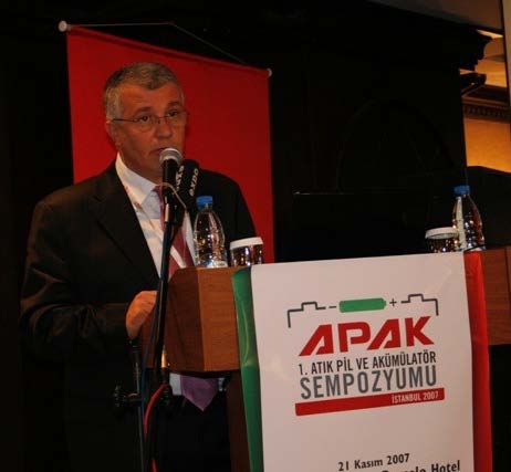 I. Ulusal APAK Sempozyumu - 2007 Açıklama AKÜDER TAP İstanbul Büyükşehir Belediyesi Atık