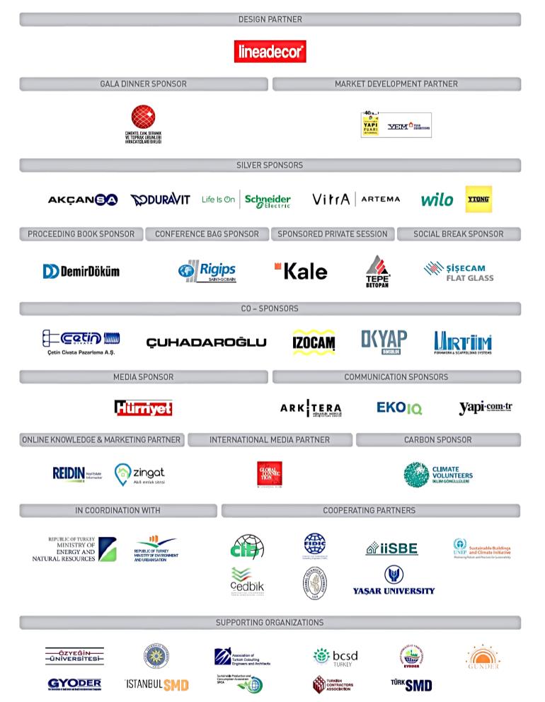 SPONSORLUK ÇALIŞMALARI Enerji ve Tabii Kaynaklar Bakanlığı ile Çevre ve Şehircilik Bakanlığı işbirliğinde Türkiye İMSAD tarafından düzenlenen SBE16 İSTANBUL a Türkiye İMSAD ın stratejik işbirliği