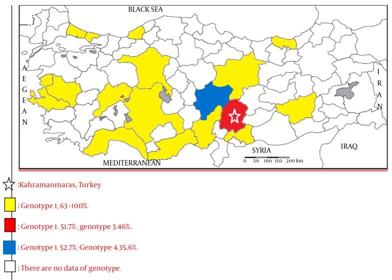 Kahramanmaraş ve genotip 3 Çalışkan A, et