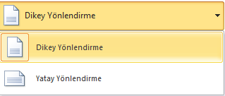 Özel Aralığı Yazdır: Oluşturduğunuz dokumanın belli aralıklardaki sayfalarını yazıcıdan çıkarmak istiyorsanız Özel Aralığı Yazdır seçeneğini tıkladıktan sonra Sayfalar yazan boşluğa ilgili sayfa