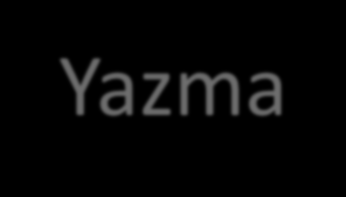 Örnek: Yazma #include <stdio.h> #define SIZE 5 int main(void) { int i; double a[size] = { 1.2, 3.4, 5.6, 7.8, 9.