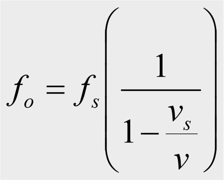 Formülün Çıkartılışı Hareketli Kaynak f o = Gözlenen frekans v = Dalga hızı = Algılanan